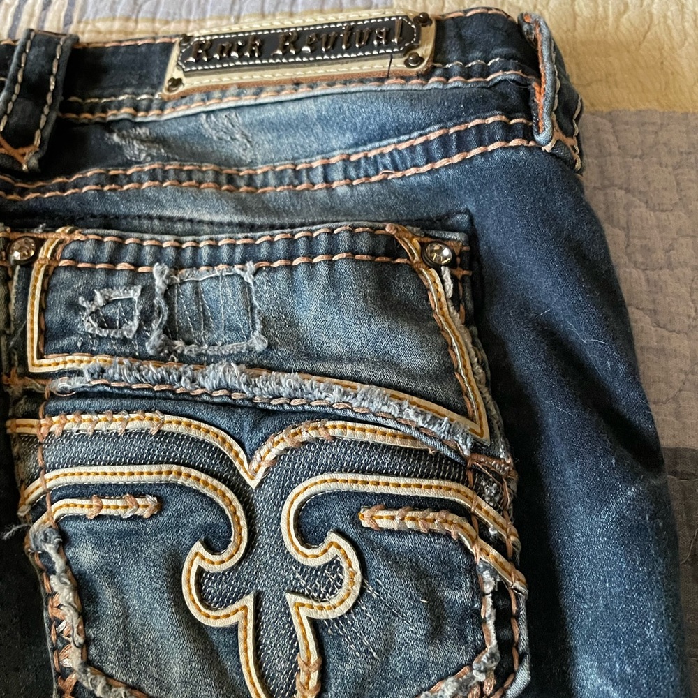 Rockstars! Crop jeans. Size 34